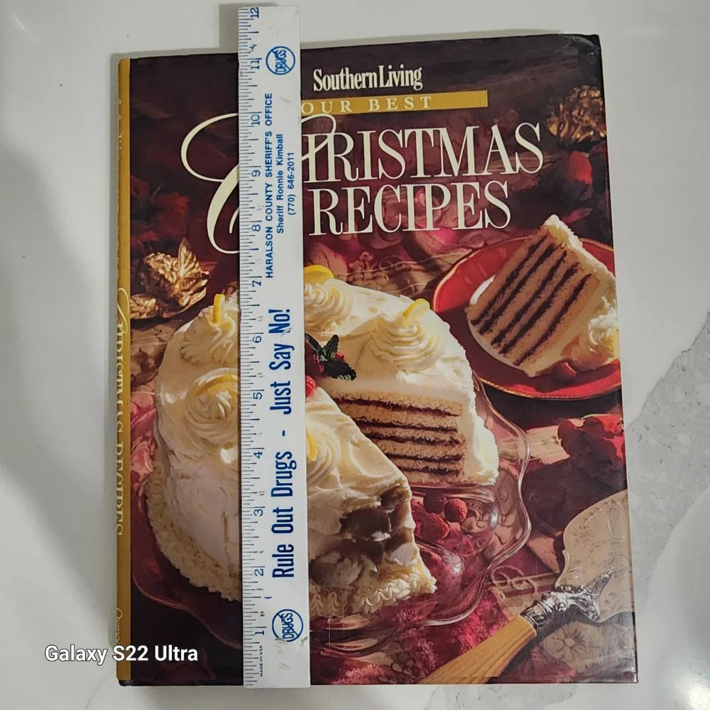 Southern Living Our Best Christmas Recipes Cookbook, 1994
